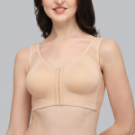 Front Closure Full Coverage Non Padded Non Wired Posture Correction Bra